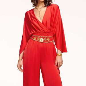 Ramy Brook Red Jumpsuit